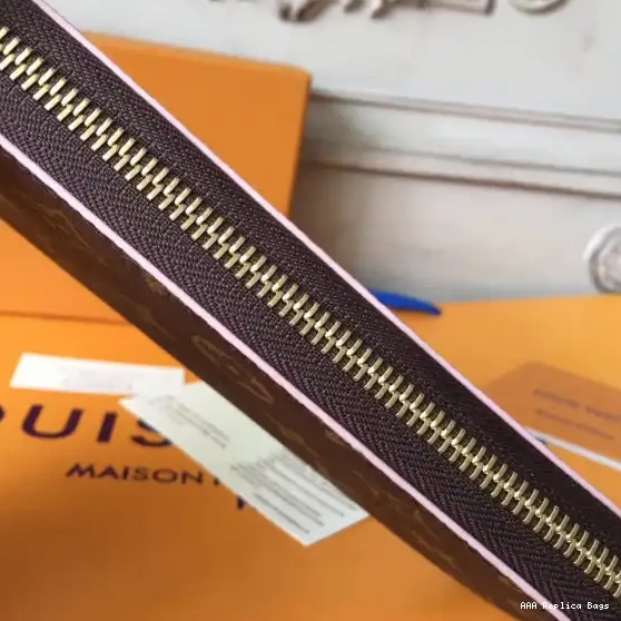 Aaa replica ru Louis wallet Vuitton CLEMENCE 0627